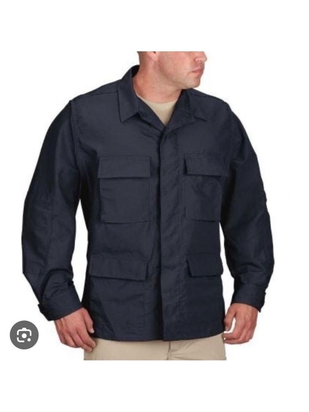 NWT Tactical Force battle dress uniform coat Navy blue size xl